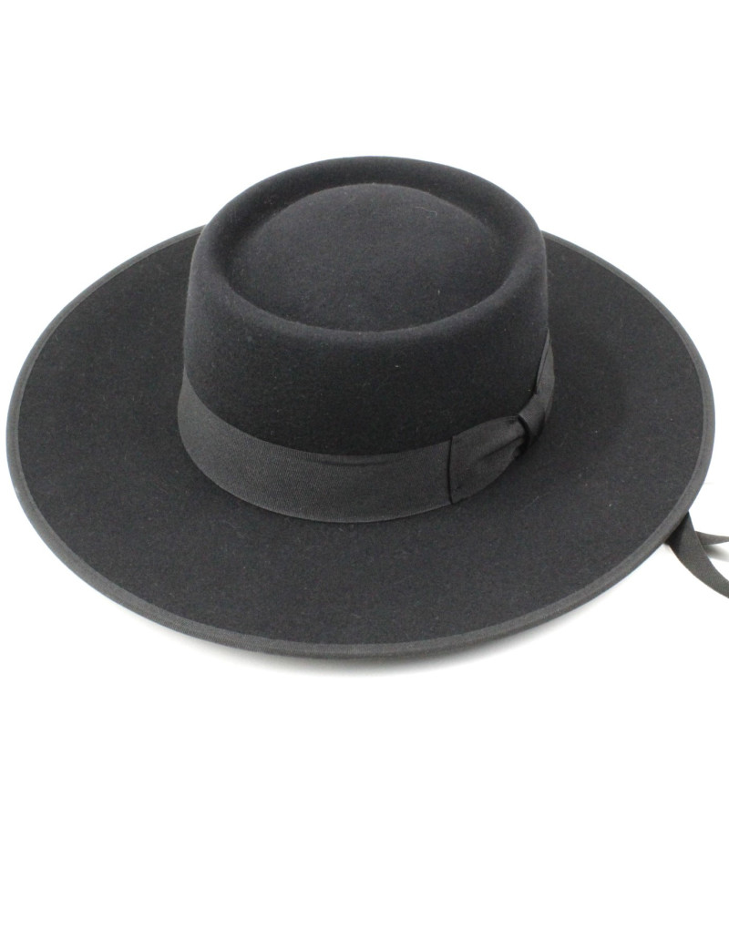 Chapéu Tradicional Português PRETO