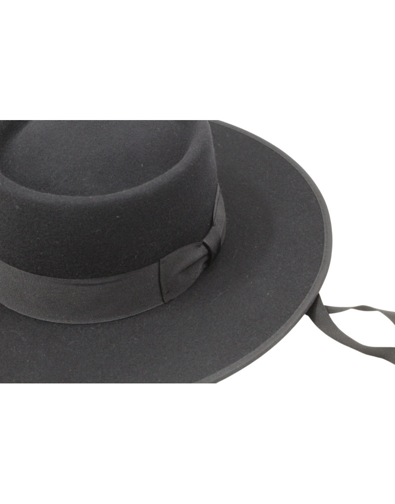 Chapéu Tradicional Português PRETO