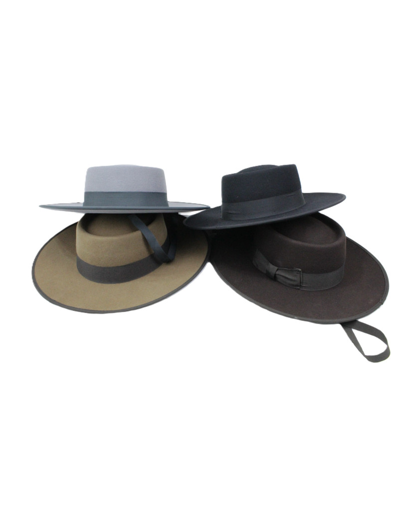 Chapéu Tradicional Português PRETO