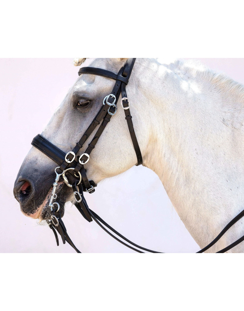 Cabeçada Mista Freio Bridão STABILIS