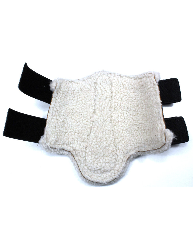 SANCTUS Protectores cuero y lana Sintética