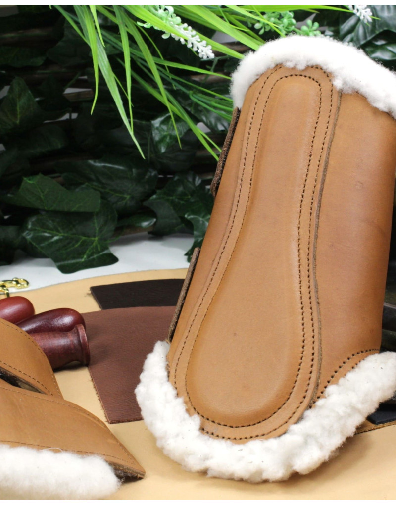 Caneleiras SANCTUS com LÃ NATURAL