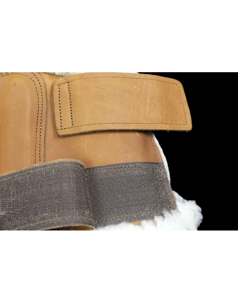 Caneleiras SANCTUS com LÃ NATURAL